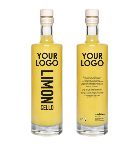 2026 Aboriginal   Mockup Label Fles Limoncello