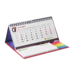 Bureaukalender met harde kaft